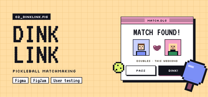 DinkLink cover: pickleball matchmaking